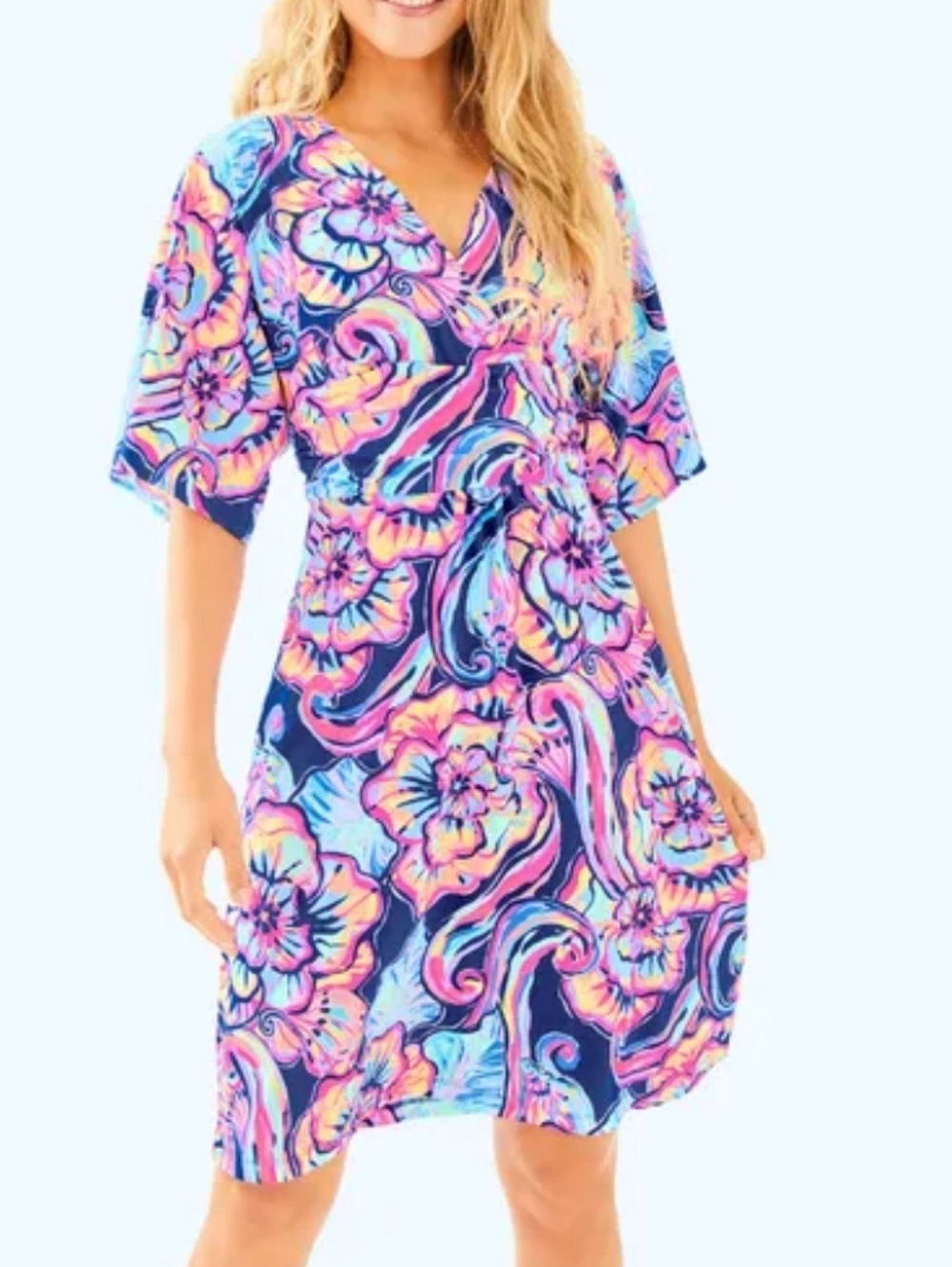 Lilly Pulitzer Parigi Mini Dress Bennet Blue Lets Mango